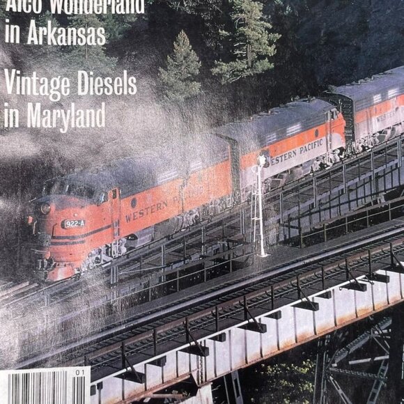 Trains Magazine of Railroading u January 1994 Vol 54 No 1 Californias Inside G - Picture 3 of 11
